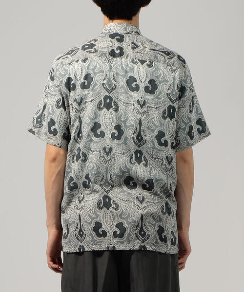 SOULEIADO（ソレイアード）の「インドコットン ショートスリーブシャツ（シャツ/ブラウス・メンズ・グレー系その他/ブラウン系その他/ブラウン系その他2/ベージュ系その他2・4/6/5/XS）」の11枚目の写真