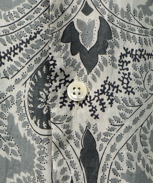 SOULEIADO（ソレイアード）の「インドコットン ショートスリーブシャツ（シャツ/ブラウス・メンズ・グレー系その他/ブラウン系その他/ブラウン系その他2/ベージュ系その他2・4/6/5/XS）」の16枚目の写真