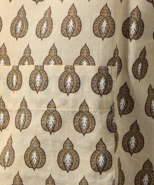 SOULEIADO（ソレイアード）の「インドコットン ショートスリーブシャツ（シャツ/ブラウス・メンズ・グレー系その他/ブラウン系その他/ブラウン系その他2/ベージュ系その他2・4/6/5/XS）」の17枚目の写真