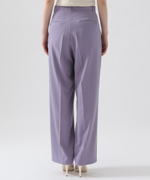 ALAND（エーランド）の「3.3Field Trip／2TUCK STRETCH パンツ 2951433（スラックス・レディース・ブラック/パープル/アイボリー・SMALL/MEDIUM）」の10枚目の写真