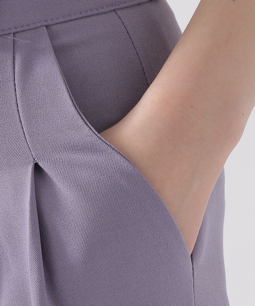 ALAND（エーランド）の「3.3Field Trip／2TUCK STRETCH パンツ 2951433（スラックス・レディース・ブラック/パープル/アイボリー・SMALL/MEDIUM）」の20枚目の写真