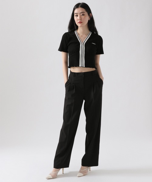 ALAND（エーランド）の「3.3Field Trip／2TUCK STRETCH パンツ 2951433（スラックス・レディース・ブラック/パープル/アイボリー・SMALL/MEDIUM）」の18枚目の写真