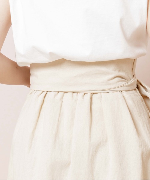 flower（フラワー）の「ボリュームリボンスカート（スカート・レディース・アイボリー/ベージュ・FREE）」の14枚目の写真