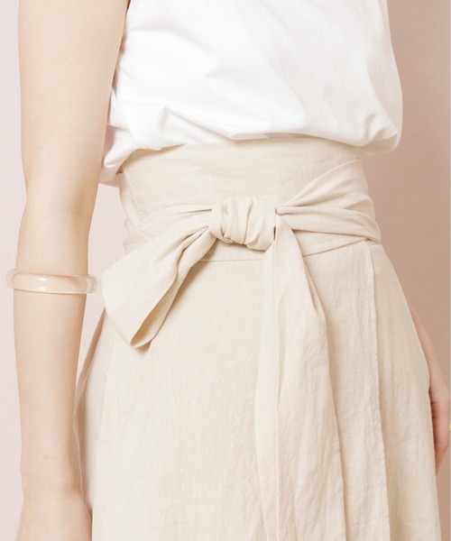 flower（フラワー）の「ボリュームリボンスカート（スカート・レディース・アイボリー/ベージュ・FREE）」の12枚目の写真