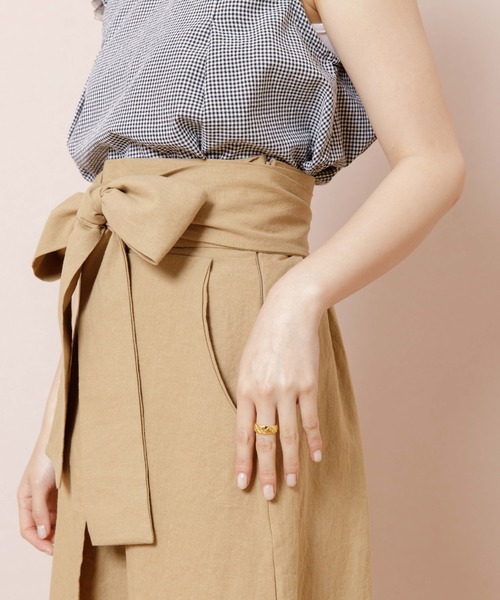 flower（フラワー）の「ボリュームリボンスカート（スカート・レディース・アイボリー/ベージュ・FREE）」の20枚目の写真