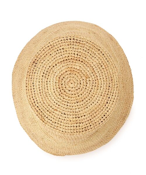 couture brooch（クチュールブローチ）の「◆ラフィアバケットハット（ハット・レディース・ナチュラル・00）」の3枚目の写真
