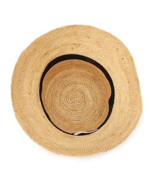 couture brooch（クチュールブローチ）の「◆ラフィアバケットハット（ハット・レディース・ナチュラル・00）」の4枚目の写真