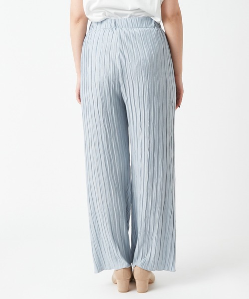 RIVE DROITE（リヴドロワ）の「プリーツセットアップ（ワンピース・レディース・ライトベージュ/ブルー・FREE）」の15枚目の写真