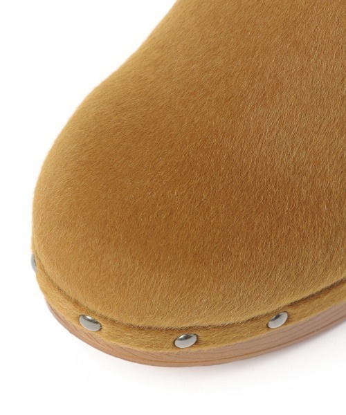 LOWRYS FARM（ローリーズファーム）の「ヒールサボ　953356（サンダル・レディース・ブラック/ブラウン・MEDIUM/LARGE）」の10枚目の写真