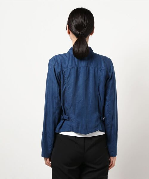 agnes b.（アニエスベー）の「UAW4 VESTE デニムジャケット（デニムジャケット・レディース・インディゴブルー・42/40/38/36）」の3枚目の写真