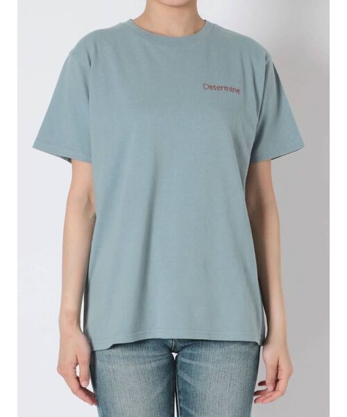 Ungrid（アングリッド）の「カラーエンブロイダリーTee（Tシャツ/カットソー・レディース・イエロー/ブルー/チャコールグレー/オフホワイト・FREE）」の11枚目の写真