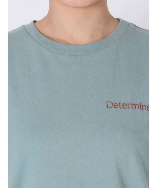 Ungrid（アングリッド）の「カラーエンブロイダリーTee（Tシャツ/カットソー・レディース・イエロー/ブルー/チャコールグレー/オフホワイト・FREE）」の14枚目の写真