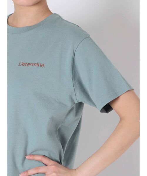 Ungrid（アングリッド）の「カラーエンブロイダリーTee（Tシャツ/カットソー・レディース・イエロー/ブルー/チャコールグレー/オフホワイト・FREE）」の15枚目の写真