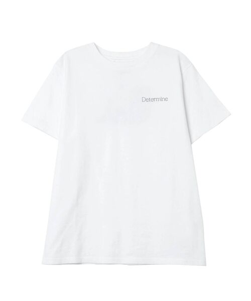 Ungrid（アングリッド）の「カラーエンブロイダリーTee（Tシャツ/カットソー・レディース・イエロー/ブルー/チャコールグレー/オフホワイト・FREE）」の21枚目の写真