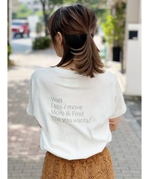 Ungrid | カラーエンブロイダリーTee(Tシャツ/カットソー)