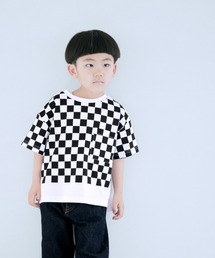 LOWRYS FARM | チェッカーフラッグＴ　953022(Tシャツ/カットソー)