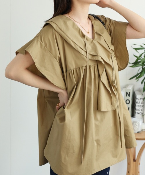 model：162cm 着用サイズ：F
