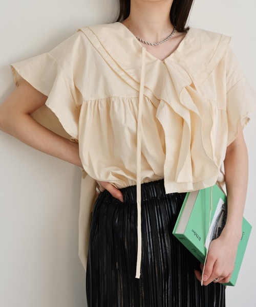 model：162cm 着用サイズ：F