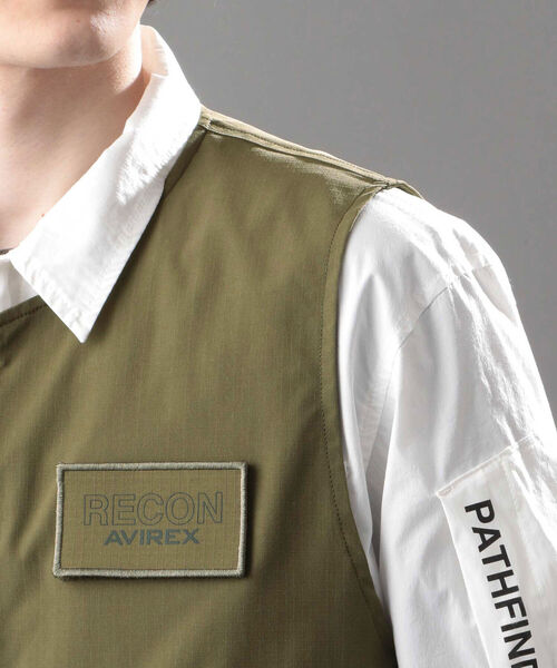 AVIREX（アヴィレックス）の「【AVIREX FLYER’S】ベスト / VEST AF / アヴィレックス / AVIREX（その他アウター・メンズ・オリーブ/オレンジ・MEDIUM/LARGE/X-LARGE/XX-LARGE）」の17枚目の写真