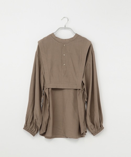 Heather（ヘザー）の「ベストツキ2WAYシャツ　958353（シャツ/ブラウス・レディース・ベージュ/カーキ/オレンジ・FREE）」の12枚目の写真