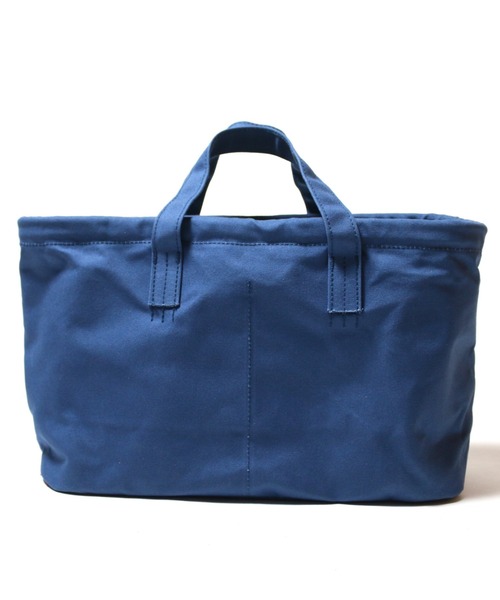 THE SUPERIOR LABOR(シュペリオールレイバー)の「”Hello TSL” tote bag shallow(ショルダーバッグ・メンズ・グリーン/ブルー・FREE)」の2枚目の写真