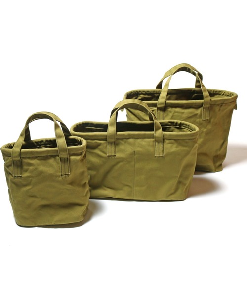 THE SUPERIOR LABOR(シュペリオールレイバー)の「”Hello TSL” tote bag shallow(ショルダーバッグ・メンズ・グリーン/ブルー・FREE)」の8枚目の写真