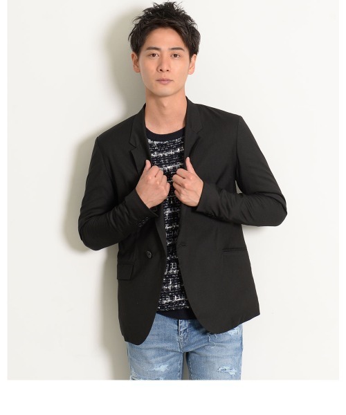 GOSTAR DE FUGA（ゴスタール ジフーガ）の「『GOSTAR DE FUGA』TRストレッチテーラードジャケット（テーラードジャケット・メンズ・ブラック/ベージュ・M/L）」の16枚目の写真