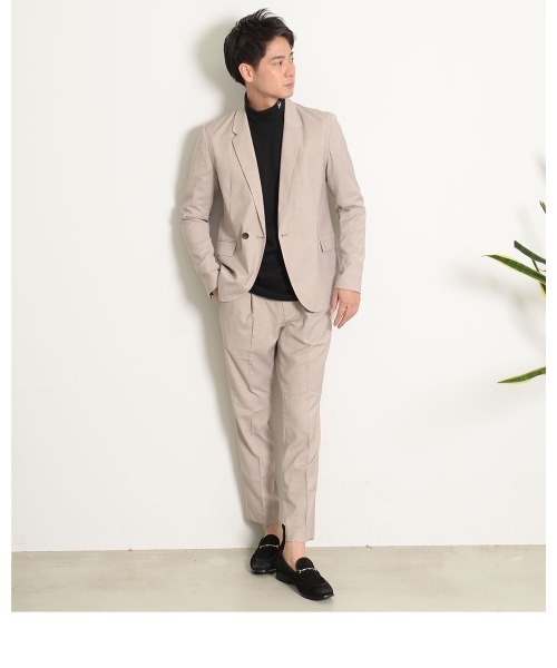 GOSTAR DE FUGA（ゴスタール ジフーガ）の「『GOSTAR DE FUGA』TRストレッチテーラードジャケット（テーラードジャケット・メンズ・ブラック/ベージュ・M/L）」の10枚目の写真