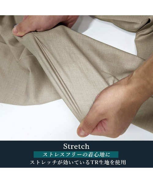 GOSTAR DE FUGA（ゴスタール ジフーガ）の「『GOSTAR DE FUGA』TRストレッチテーラードジャケット（テーラードジャケット・メンズ・ブラック/ベージュ・M/L）」の15枚目の写真