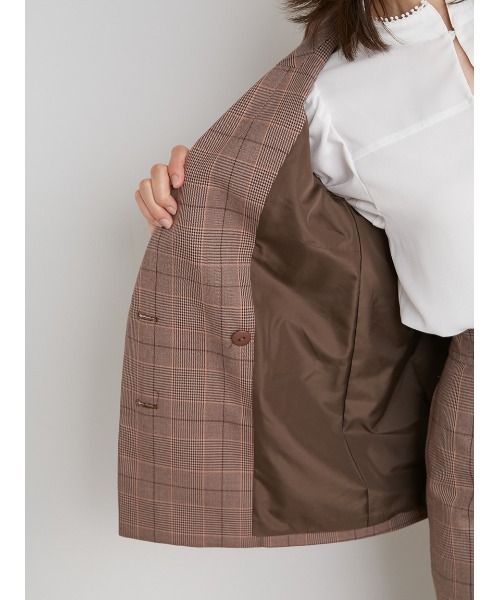 SNIDEL（スナイデル）の「Sustainableダブルジャケット（テーラード