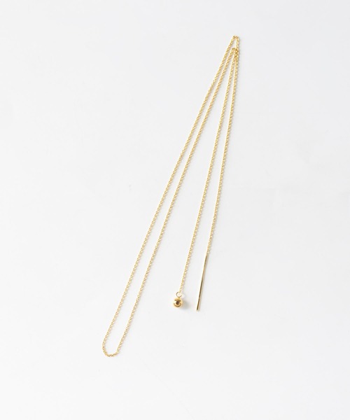 JUICY ROCK(ジューシーロック)の「GP(SV925) ショートアズキチェーンネックレス(ネックレス・レディース・ゴールド・ONE SIZE)」の1枚目の写真