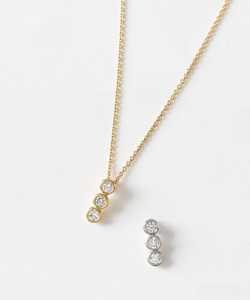JUICY ROCK(ジューシーロック)の「GP(SV925) ショートアズキチェーンネックレス(ネックレス・レディース・ゴールド・ONE SIZE)」の6枚目の写真