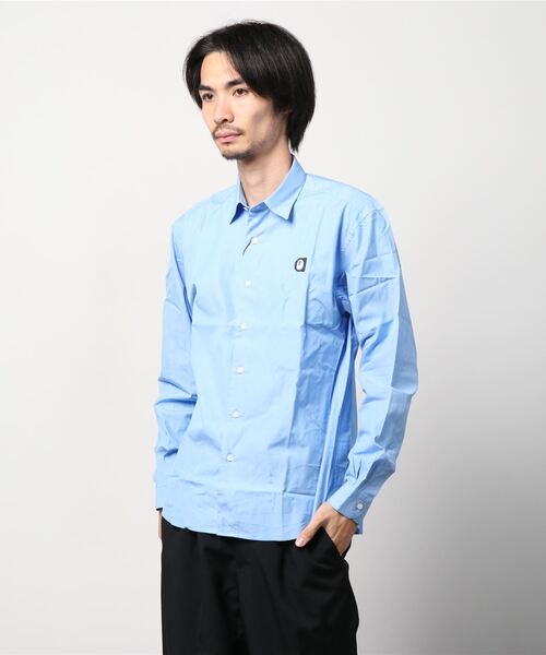 A BATHING APE(アベイシングエイプ)の「A PATCH SHIRT M(シャツ/ブラウス・メンズ・ホワイト/ブルー・SMALL/MEDIUM/LARGE/X-LARGE/XX-LARGE/X-SMALL)」の11枚目の写真