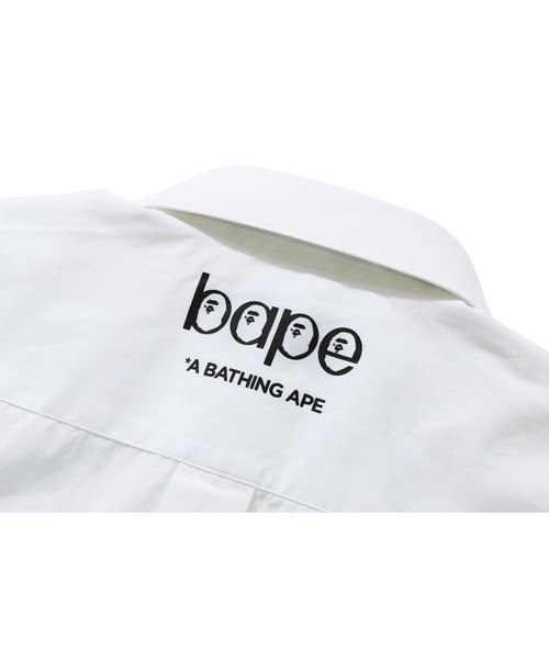A BATHING APE(アベイシングエイプ)の「A PATCH SHIRT M(シャツ/ブラウス・メンズ・ホワイト/ブルー・SMALL/MEDIUM/LARGE/X-LARGE/XX-LARGE/X-SMALL)」の7枚目の写真