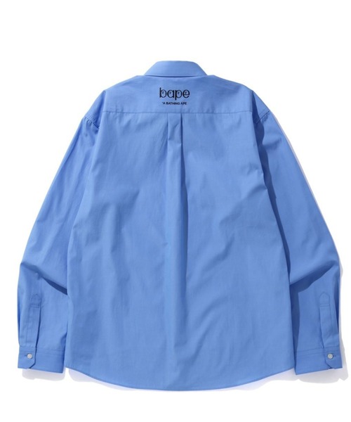 A BATHING APE(アベイシングエイプ)の「A PATCH SHIRT M(シャツ/ブラウス・メンズ・ホワイト/ブルー・SMALL/MEDIUM/LARGE/X-LARGE/XX-LARGE/X-SMALL)」の8枚目の写真