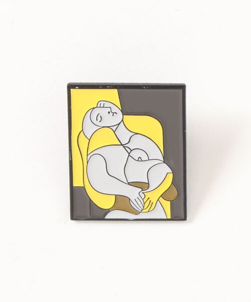 絵絵絵（エエエ）の「名画イラスト風ピンバッジ（バッジ）」 - WEAR