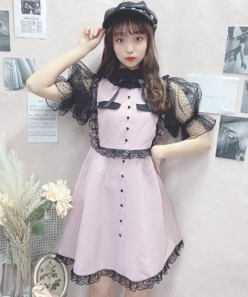 Ts Frill Collar O P ワンピース Swankiss スワンキス のファッション通販 Zozotown