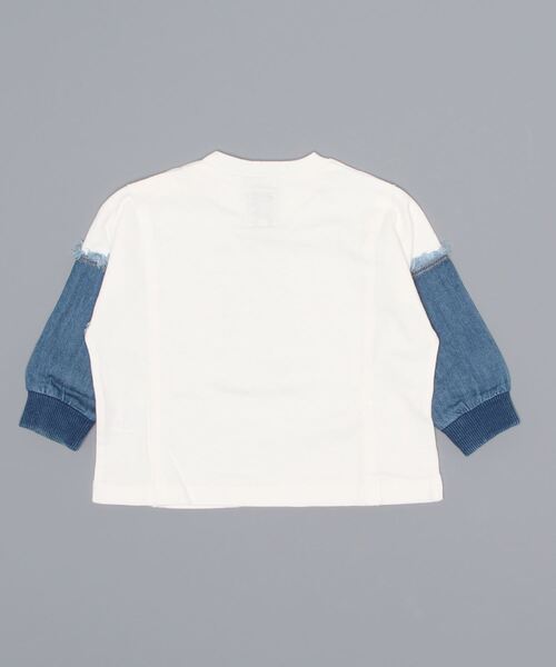 Ocean&Ground(オーシャン&グラウンド)の「リメイクバンドTシャツ(80~140cm)(Tシャツ/カットソー・キッズ・ホワイト/ブラック・140/100/120/90/130/110/80/95)」の3枚目の写真