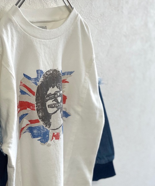 Ocean&Ground(オーシャン&グラウンド)の「リメイクバンドTシャツ(80~140cm)(Tシャツ/カットソー・キッズ・ホワイト/ブラック・140/100/120/90/130/110/80/95)」の4枚目の写真