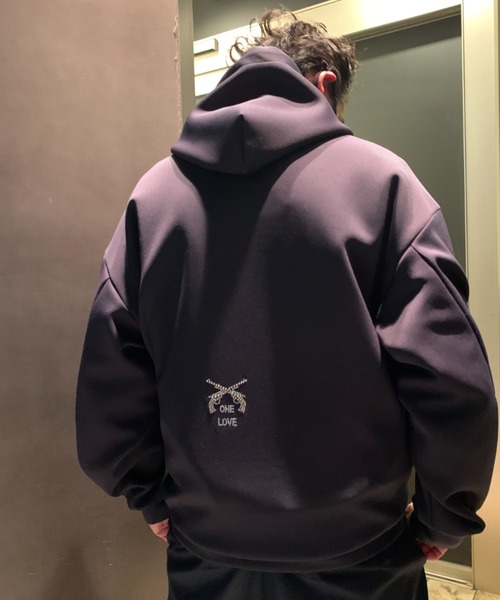 roarguns（ロアーガンズ）の「roarguns/ロアーガンズ/21FGLB-03B/スキューバ―ニットファイヤー（パーカー・レディース・ブラック/ネイビー・2）」の2枚目の写真