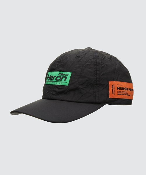 HERON PRESTON(ヘロンプレストン)の「HP-TRADING CRINKLE HAT(キャップ・メンズ・ブラック系その他・ONESIZE)」の1枚目の写真