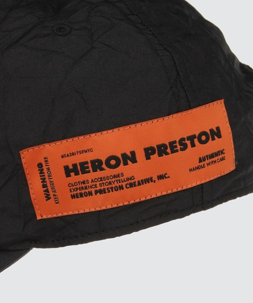 HERON PRESTON(ヘロンプレストン)の「HP-TRADING CRINKLE HAT(キャップ・メンズ・ブラック系その他・ONESIZE)」の6枚目の写真