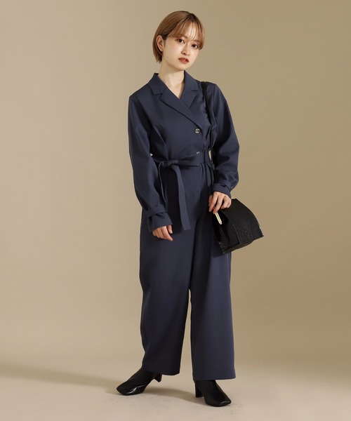 AULI(アウリィ)の「クロコ柄スクエアロックショルダーバッグ(ショルダーバッグ・レディース・ブラック/ブラウン/グレイッシュベージュ・FREE)」の10枚目の写真