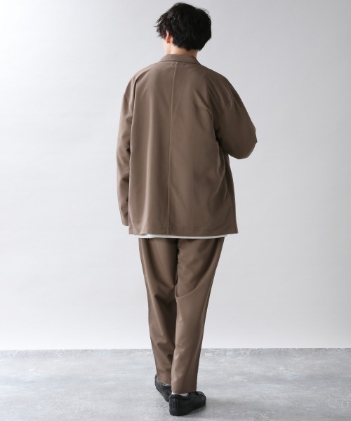 RAGEBLUE（レイジブルー）の「＜SET-UP/セットアップ＞シャツテーラードジャケット×イージーパンツ/228059（テーラードジャケット・メンズ・ブラック/グレー/ブラウン/グリーン/ベージュ系その他2・MEDIUM/LARGE）」の15枚目の写真