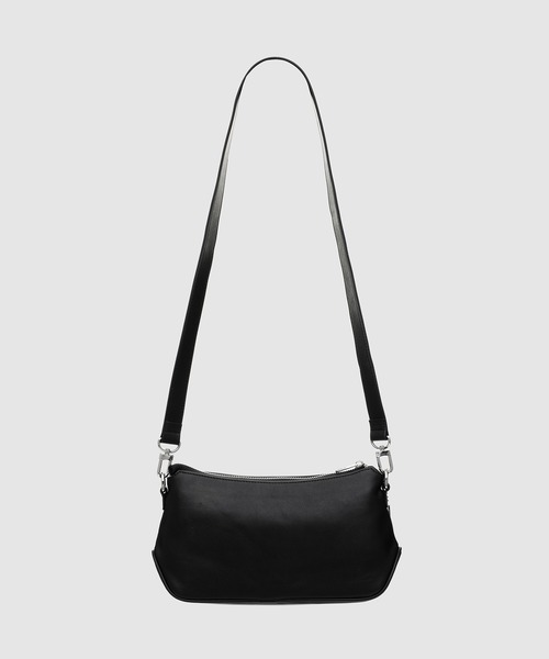 Feng Chen Wang（フェン・チェン・ワン）の「LEATHER 3D LOGO HANDBAG（ハンドバッグ・レディース・ブラック・ONE SIZE）」の4枚目の写真