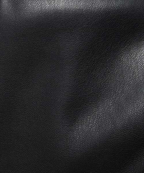 DRESSTERIOR（ドレステリア）の「◆【スタイリスト亀恭子さんコラボアイテム】フェイクレザースカート（スカート・レディース・ベージュ/ブラック・36/34/40/38）」の14枚目の写真