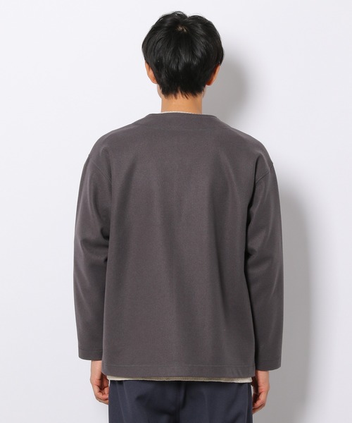 LAKOLE(ラコレ)の「ウーリーテックカーデジャケット / 953108(カーディガン/ボレロ・メンズ・チャコールグレー/グリーン/モカ・MEDIUM/X-LARGE/LARGE)」の15枚目の写真