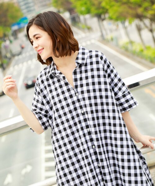 セール ブランド古着 シャツワンピース シャツワンピース Niko And ニコアンド のファッション通販 Zozoused