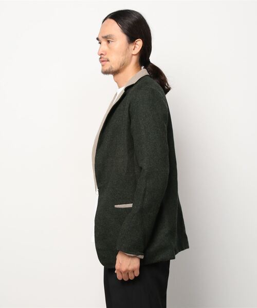 GARDEN TOKYO（ガーデントウキョウ）の「Marvielab/マーヴィーラボ/JACKET CLASSIC（テーラードジャケット・メンズ・グリーン・X-LARGE）」の3枚目の写真