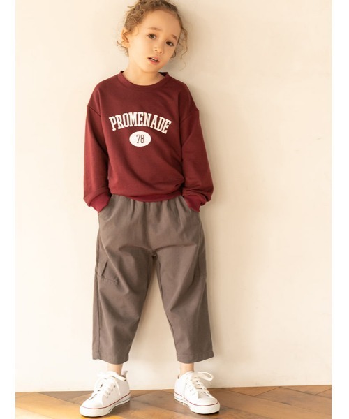 fifth(フィフス)の「【KIDS】ボーイッシュワイドパンツ(その他パンツ・キッズ・ベージュ/グレー・140/130/120/110/150)」の2枚目の写真